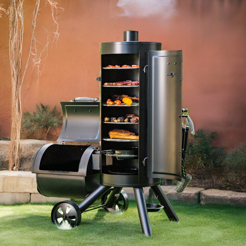 Offset charcoal smoker best sale