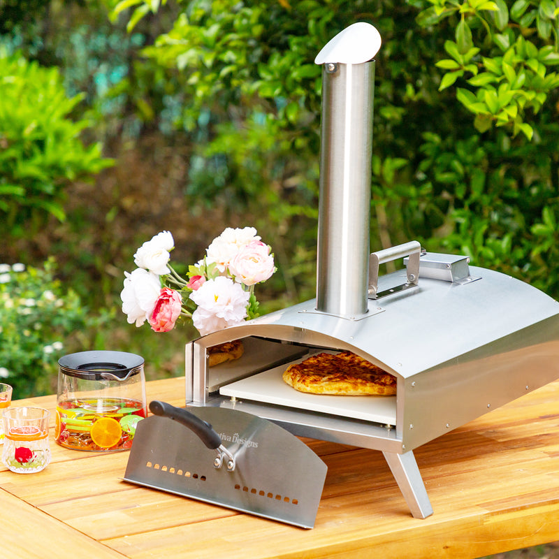 Wood Pellet Pizza Oven - Portable Outdoor Pizza Oven